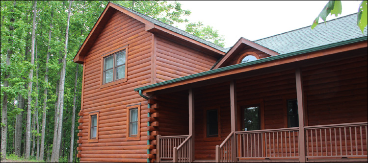 Log Home Staining in Mill Spring,  North Carolina