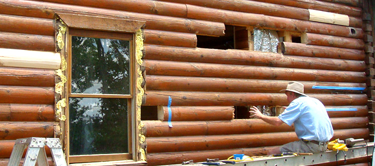 Log Home Repair Columbus,  North Carolina